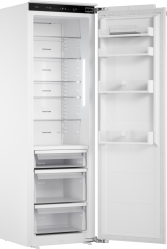 Asko RBR276DND1 Встраиваемая холодильная камера, Зона свежести, сенсорное управление, Жесткое крепление мебельных фасадов, шарнир с доводчиком, высота - 177 см.