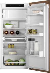 Asko RFB31231EI Встраиваемый холодильник с морозильником, электронное управление, жсткое крепление фасадов, высота - 122 см.