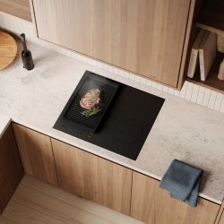 Asko HI5642FMG1  Series 5 Варочная панель индукционная, 4 конфорки, 1 зона Bridge, ширина 60 см. цвет - матовый чёрный