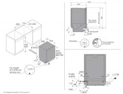 Asko DFI747U/1 Посудомоечная машина встр., Нажимное открывание ТFT цветной дисплей, 9 программ, 15 комплектов, быстрая мойка, мойка по времени, Wi Fi, Обработка ультрафиолетом, прогамма хрусталь, Сушка: Turbo Combi Drying™, Автоматич. дозировка моющ