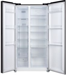 KORTING KNFS 93535 GN Холодильник Side-By-Side, ИНВЕРТОР, No Frost, Сенсорное управление, Габариты (ВхШхГ) (мм): 1770x912x704, цвет - Чёрное стекло