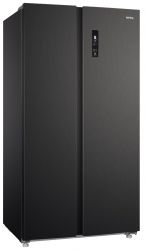 KORTING KNFS 93535 XN Холодильник Side-By-Side, ИНВЕРТОР, No Frost, Сенсорное управление, Габариты (ВхШхГ) (мм): 1770x912x704, цвет - Чёрная нерж. сталь