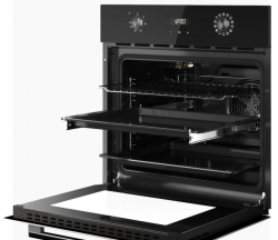 KUPPERSBERG HO 677 B Духовой шкаф, 12 режимов работы, Объем 70 л.,  Максимальная температура, °C 300, цвет - чёрный,