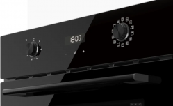 KUPPERSBERG HO 677 B Духовой шкаф, 12 режимов работы, Объем 70 л.,  Максимальная температура, °C 300, цвет - чёрный,