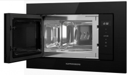 Kuppersberg HMW 622 B Микроволновая печь, сенсорное управление, объём 20 л.,  Мощность микроволн, Вт 700 , Высота ниши - 38 см., Глубина, см 31.5