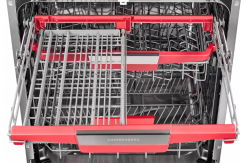 KUPPERSBERG GSM 6073 Посудомоечная машина, Автоматическое открывание двери, Луч на полу, Загрузка 1/2, 7 программ,  Загрузка 14 комплектов, уровень шума 47 дБ, Ширина 60 см