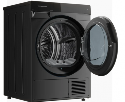 KUPPERSBERG DM 590 GR Сушильная машина, Heat Pump (тепловой насос), глубина 57,5 см, загрузка белья 10 кг, электронное сенсорное управление, Тип дисплея - TFT, 16 программ, 69 дБ, Цвет - серый