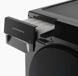 KUPPERSBERG DM 590 GR Сушильная машина, Heat Pump (тепловой насос), глубина 57,5 см, загрузка белья 10 кг, электронное сенсорное управление, Тип дисплея - TFT, 16 программ, 69 дБ, Цвет - серый