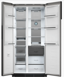 KUPPERSBERG RBSN 1892 X Xолодильник полувстраиваемый,  Side by Side, Габариты (ВхШxГ): 910х1912х600 мм, Полезный объем 503 л, Total No Frost, Inverter compressor, Multi Cooling, Fresh Zone , Metal cooling