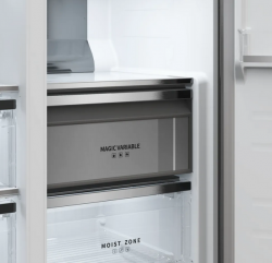 KUPPERSBERG RBSN 1892 X Xолодильник полувстраиваемый,  Side by Side, Габариты (ВхШxГ): 910х1912х600 мм, Полезный объем 503 л, Total No Frost, Inverter compressor, Multi Cooling, Fresh Zone , Metal cooling