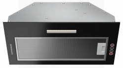 Kuppersberg INTOUCH 60 B Встраиваемый вытяжной блок, ширина 54 см. Производительность 1000 м3/час, сенсорное управление, цвет - чёрный