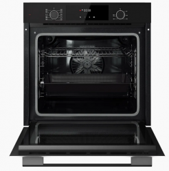 KUPPERSBERG HF 609 B Духовой шкаф, 8 режимов, 1 -уровневые телескоп. направл., объёём духовки - 80 л., цвет - чёрный, пр-во Турция