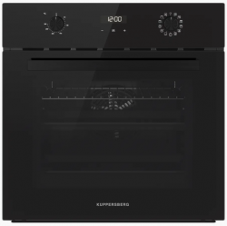 KUPPERSBERG HF 678 B Духовой шкаф, 12 режимов нагрева, 1 -уровневые телескоп. направл., объёём духовки - 70 л., цвет - чёрный
