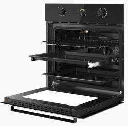 KUPPERSBERG HF 678 B Духовой шкаф, 12 режимов нагрева, 1 -уровневые телескоп. направл., объёём духовки - 70 л., цвет - чёрный