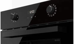 KUPPERSBERG HF 678 B Духовой шкаф, 12 режимов нагрева, 1 -уровневые телескоп. направл., объёём духовки - 70 л., цвет - чёрный