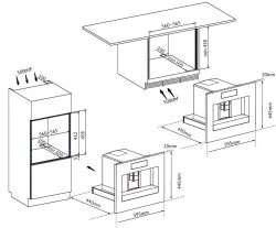 Kuppersberg KCM 183 Black Встраиваемая кофемашина