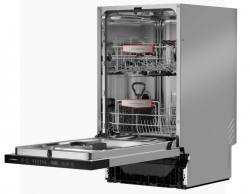 Kuppersberg GHS 4520 Посудомоечная машина, 10 компл., 6 программ, Сенсорное упр.,Загрузка 1/2, уровень шума 49 дБ, ширина 45 см.