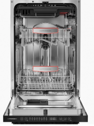 Kuppersberg GHL 4530 Посудомоечная машина, 11 компл., 8 программ, Сенсорное упр., Загрузка 1/2, уровень шума 42 дБ, ширина 45 см.