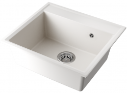 Кухонная мойка Omoikiri Daisen 57-PA Материал Artgranit. Монтаж накладной