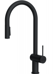 Omoikiri Tahara-SB-GB Кухонный смеситель, 3в1 - Подключение к фильтру, Подача фильтрованной воды осуществляется нажатием на кнопку на изливе смесителя. Режим - струя/ Душ, Вытяжной шланг.