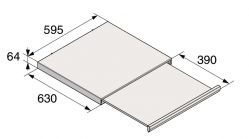 Выдвижная полка Asko HS60W цвет - Белый