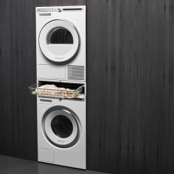 Выдвижная корзина для белья Asko HB150G цвет - Графитовый чёрный