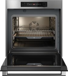 ASKO OT66SSH Series 6 Духовой шкаф 11 режимов, 96 автоматич. программ, телескоп. напрв., TET‑дисплей с поворотным регулятором и режимом Celsius Cooking, цвет - Нерж. сталь