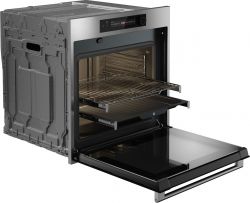 ASKO OT66SSH Series 6 Духовой шкаф 11 режимов, 96 автоматич. программ, телескоп. напрв., TET‑дисплей с поворотным регулятором и режимом Celsius Cooking, цвет - Нерж. сталь