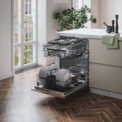 Asko DFI545K Встраиваемая посудомоечная машина, 14 комплектов посуды , 9 программ, корзина для столовых приборов, Жесткое крепление фасада , Автоматическое открывание дверцы, 42 дБ., ширина - 60 см.