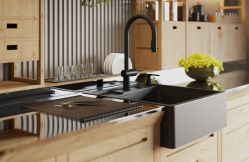 Кухоная мойка OMOIIRI KINOKAWA 60-GB Фронтальный монтаж