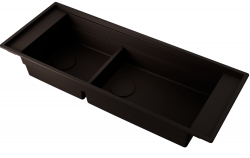 OMOIKIRI SINTESI PRO 114-2-U/I-MO Кухонная мойка, материал: Artceramic, монтаж - накладной / подстольный