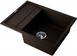 Кухонная мойка OMOIKIRI Sumi 65A-MO Материал Artceramic. Монтаж накладной