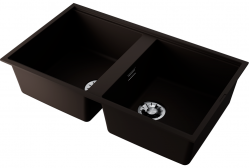 Omoikiri Kitagawa 83-2-U-MO материал Artceramic, монтаж под столешницу