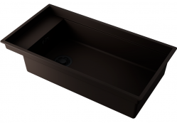 Кухонная мойка Omoikiri Kinaru 86-U/I-MO материал Artceramic