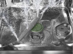 Smeg STL7322BQL Посудомоечная машина, ИНВЕРТЕР, Аква Стоп, луч на полу, 14 комплектов, Сенсорное управление, автоматическое открывание дверцы в конце цикла, Количество программ:10+1, 1/2 загрузки...