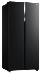 KORTING KNFS 83414 N Холодильник Side-By-Side, Full NO FROST, Инверторный компрессор,  (ВхШхГ):  1775х835х635  мм,  цвет - Чёрный