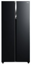 KORTING KNFS 83414 N Холодильник Side-By-Side, Full NO FROST, Инверторный компрессор,  (ВхШхГ):  1775х835х635  мм,  цвет - Чёрный