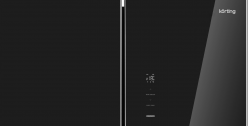 KORTING KNFM 84177 GN Четырехдверный холодильник, ИНВЕРТОР, шир. 83 см, высота 177 см., cенсорное управление, Full NO FROST, цвет - чёрное стекло