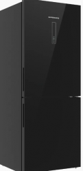 Kuppersberg RFCN 192 BG Двухкамерный холодильник, INVERTER,  Система Total NoFrost, Зона свежести, LED дисплей, Размеры ШxВxГ, см: 70.3x185x67, цвет: Черный