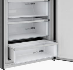 Kuppersberg RFCN 192 BG Двухкамерный холодильник, INVERTER,  Система Total NoFrost, Зона свежести, LED дисплей, Размеры ШxВxГ, см: 70.3x185x67, цвет: Черный