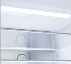Kuppersberg RFCN 192 BG Двухкамерный холодильник, INVERTER,  Система Total NoFrost, Зона свежести, LED дисплей, Размеры ШxВxГ, см: 70.3x185x67, цвет: Черный