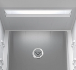 Kuppersberg RFCN 192 WG Двухкамерный холодильник, INVERTER,  Система Total NoFrost, Зона свежести, LED дисплей, Размеры ШxВxГ, см: 70.3x185x67, цвет: Белый