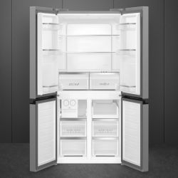 Smeg FQI48XE Холодильники Side-by-side ИНВЕРТОР, 4-х дверный, Ш- 840 мм  В-1790 мм   Г- 690 мм  цвет нерж. сталь