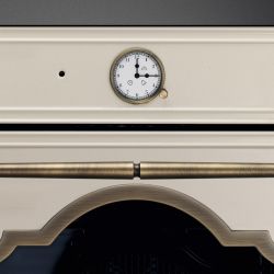 SMEG SF67C1PO Серия Cortina, Духовой шкаф, 60 см, 6 функций, кремовый, латунная фурнитура