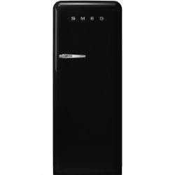 SMEG FAB28RBL5 Отдельностоящий однодверный холодильник, стиль 50-х годов, 60 см. Цвет - Чёрный