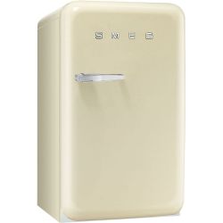 SMEG FAB10RCR2 Отдельностоящий однодверный холодильник, стиль 50-х годов, 54,3 см. Цвет - кремовый, петли справа