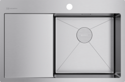 Кухонная мойка Omoikiri Akisame 78-IN-R Чаша справа, Монтаж - заподлицо/накладная