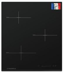 MAUNFELD MVI45.3HZ.3BT-BK черный Индукционная поверхность, ширина - 45 см., пр-во Франция.