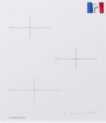 MAUNFELD MVI45.3HZ.3BT-WH, белое стекло Индукционная поверхность, ширина - 45 см., пр-во Франция.
