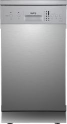 KORTING KDF 45240 S Посудомоечная машина, ширина 45 см., А++/A/A, электронное управление, 6 программ, цвет - серебристый.